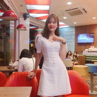 Váy thô trắng đủ sz SML