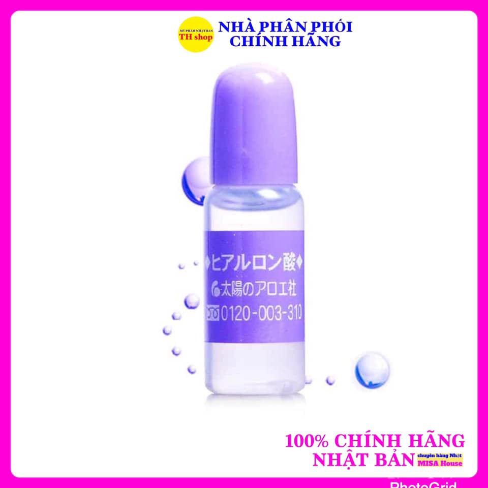 Serum HA Hyaluronic Acid Màu Tím Nhật Bản 10ml Siêu Cấp Ẩm Cho Mọi Loại Da Đặc Biệt Da Dầu Da Khô