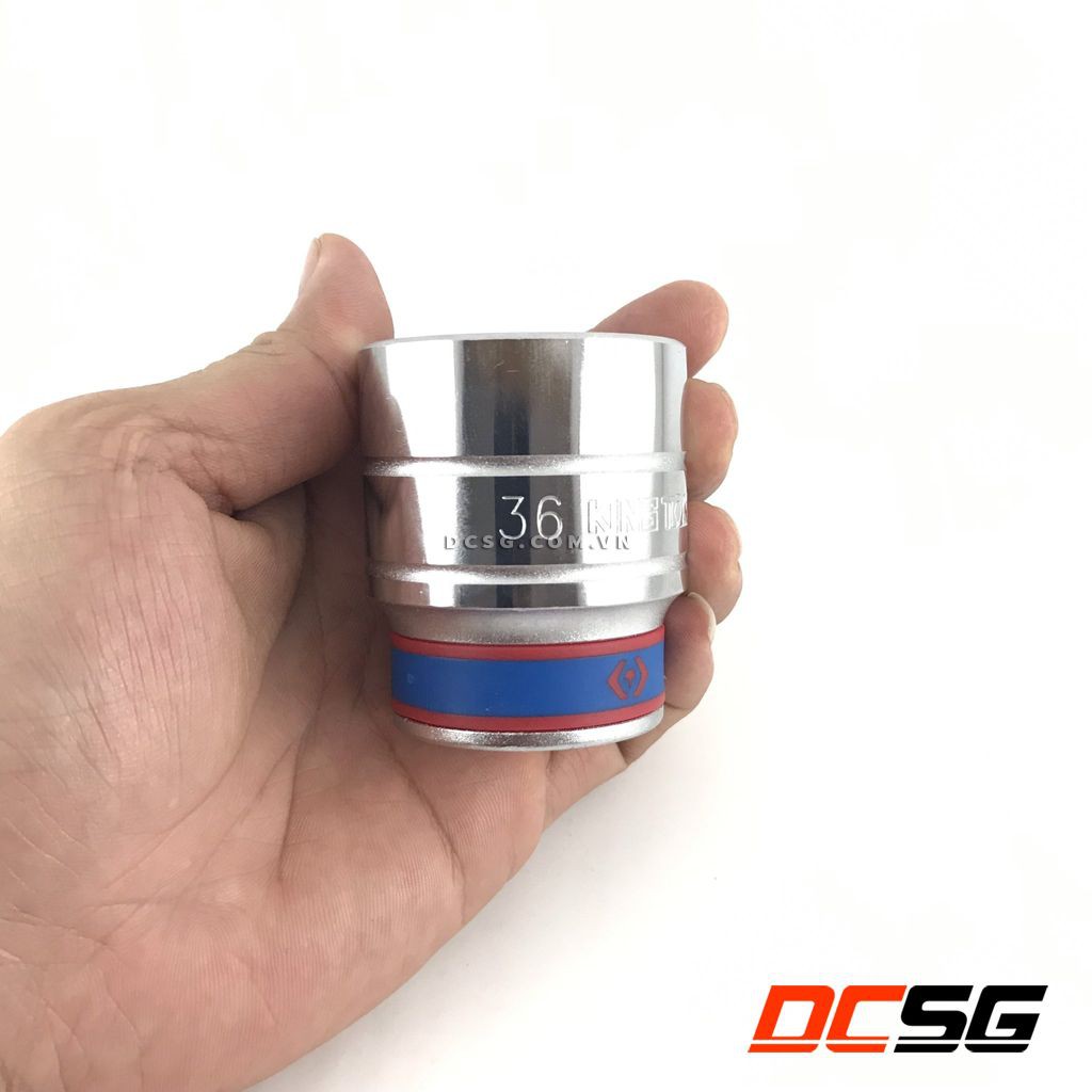 Đầu tuýp bạc dài 36mm chuôi 3/4&quot; Kingtony 633536M