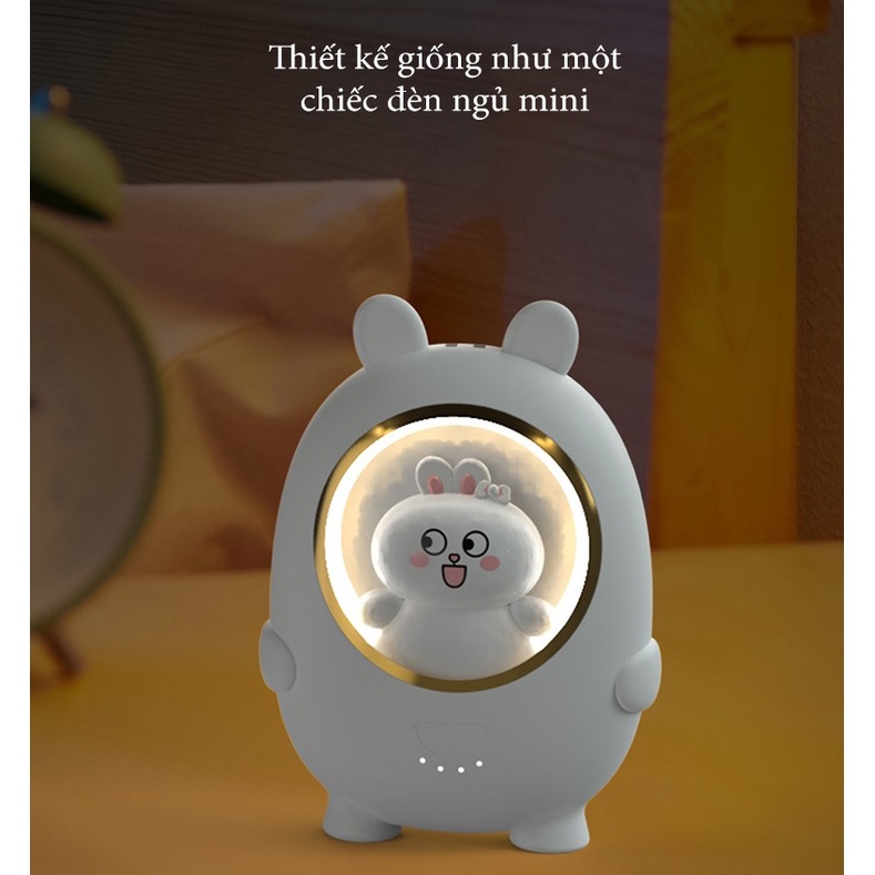 Máy sưởi mini cầm tay kiêm sạc dự phòng, máy sưởi cầm tay hai mức nhiệt, thông minh nhỏ gọn tiện lợi