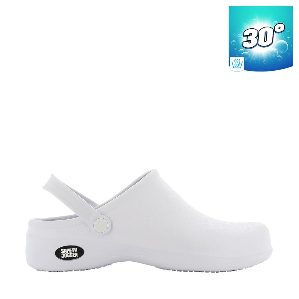 Giày bảo hộ Safety Jogger Bestlight chống trượt tiêu chuẩn EN dùng cho phòng sạch, thực phẩm, spa, nhà bếp - Thinksafe