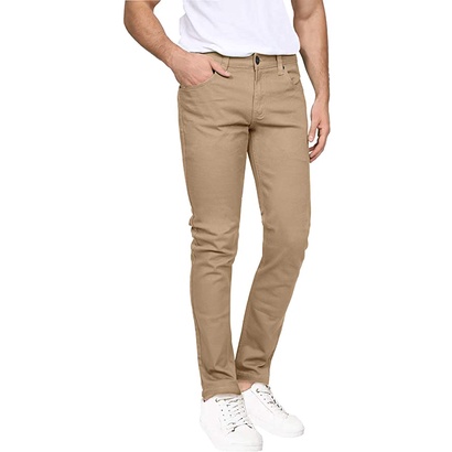 Quần kaki nam MUSLAND from slimfit chất co giãn dáng chinos này thì đẹp tuyệt vời anhem ạ  - QKML1