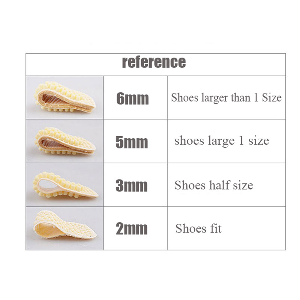 Miếng Silicone Dán Giày Bảo Vệ Gót Chân Chống Trượt 4 Kích Cỡ | BigBuy360 - bigbuy360.vn