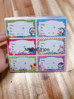 Giấy nhãn vở học sinh
