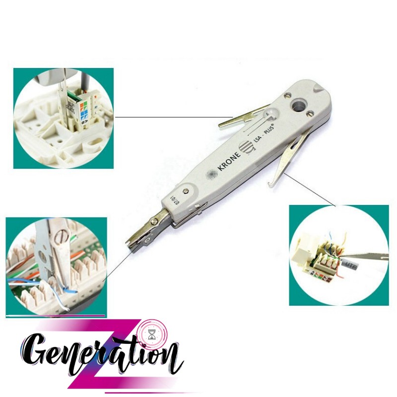 Kềm nhấn KRONE chuyên dùng nhấn dây mạng, dây điện thoại
