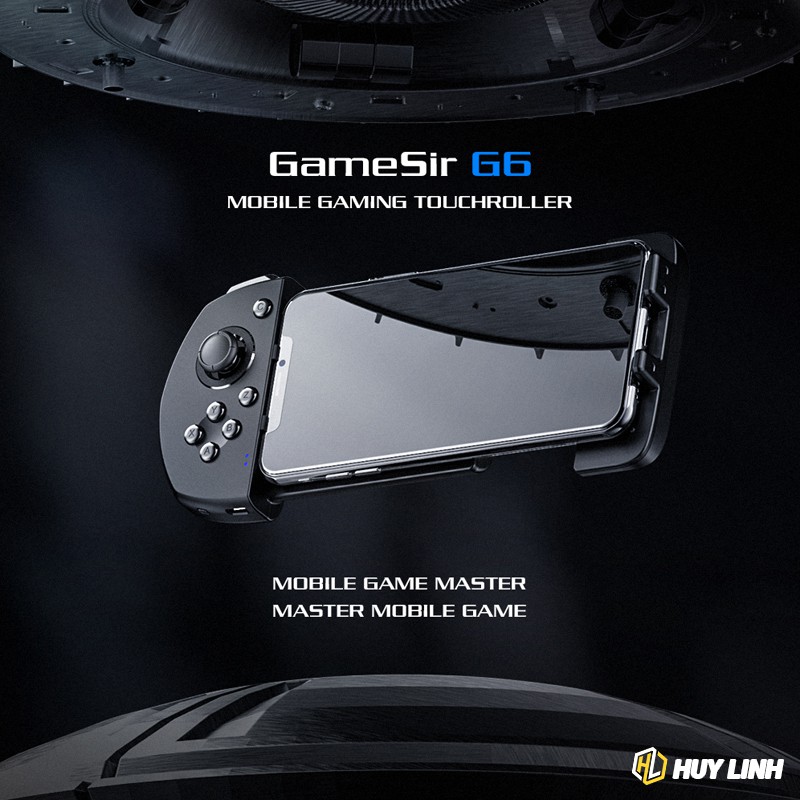 Tay cầm chơi game không dây GameSir G6 / X2 Bluetooth / X2 Type-C / X3 - Hỗ trợ chơi game FPS, MOBA