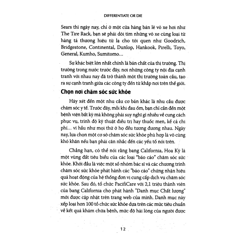 Sách - Khác Biệt Hay Là Chết - First News