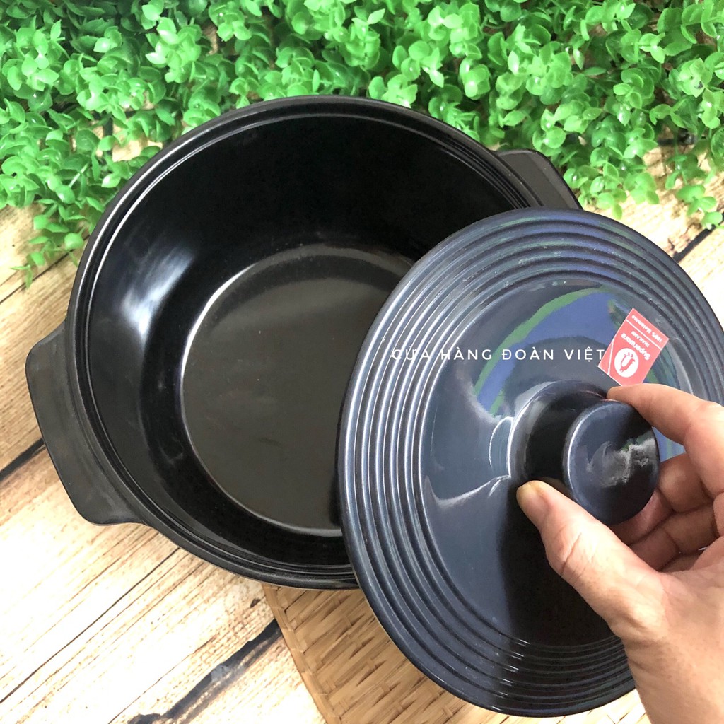 Thố Melamine Có Nắp - Kiểu Dáng Sang Trọng