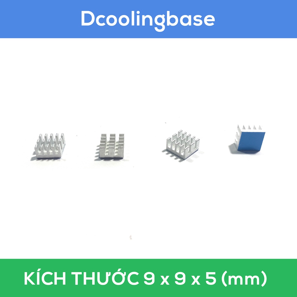 Nhôm tản nhiệt CNC có keo sẵn loại tốt  - Hàng nhập khẩu