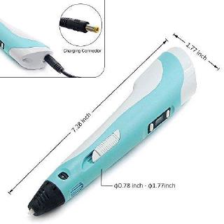 (miễn Phí 10m) Sợi Vẽ 3d Lcd Pen V2 Cho Trẻ Em