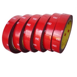 Băng keo 3M siêu dính dán khính,gỗ,mica,thép,kim loại,tường...2 mặt 2cm x 3met