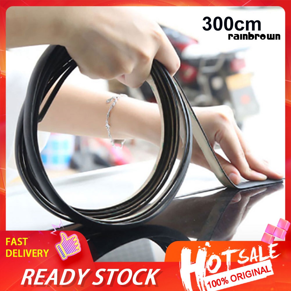 Đèn Pin QCWS QCWS Chất Lượng Cao Tiện Lợi Dễ Sử Dụng☤Dải Cao Su Cách Âm Chống Thấm Nước Cho Kính Chắn Gió Xe Hơi 300cm