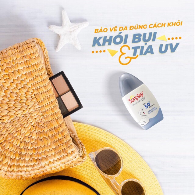 Kem chống nắng dưỡng da trắng mịn Sunplay whitening Uv 30g spf50