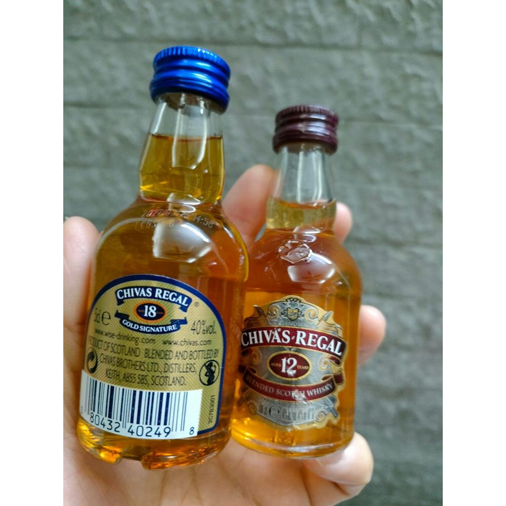 Set 2 chai thủy tinh mimi mẫu 50ml