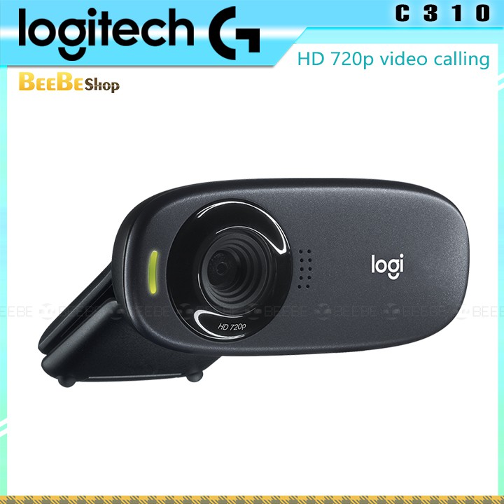 Logitech C310 - Webcam Gọi Video Trực Tuyến, Chất Lượng HD 720p | BigBuy360 - bigbuy360.vn