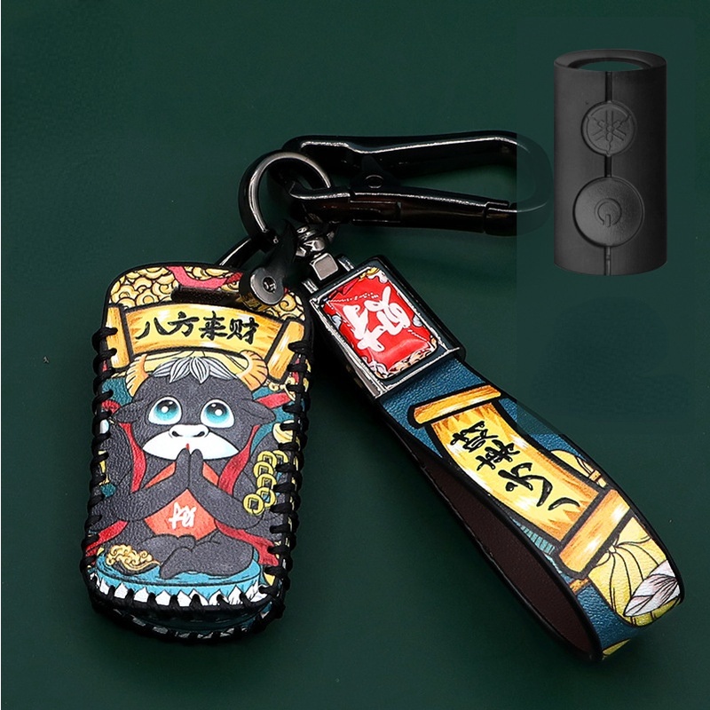 Bao Da Đựng Chìa Khóa Điều Khiển Từ Xa Cho Xe Mô Tô YAMAHA NMAX155 XMAX300 2020 Y16zr Nvx155 Nmax155X XMAX300 Giá Đỡ