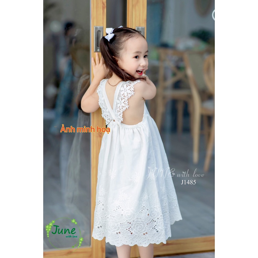 VÁY JUNE TRẮNG THIẾT KẾ