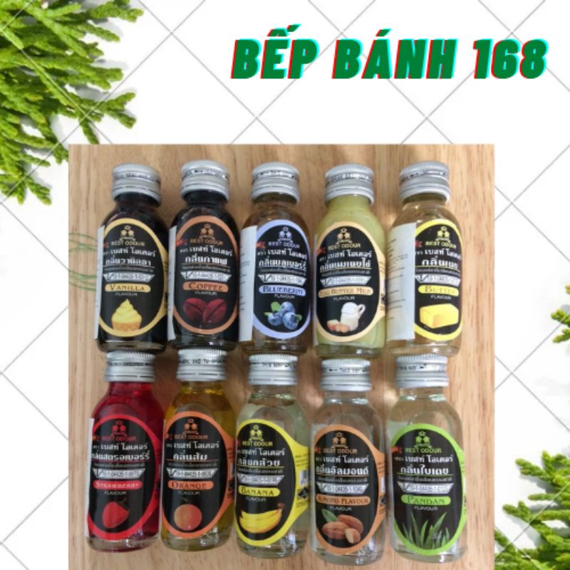 HƯƠNG VANI Best Odour 30ml / CHUỐI / DỨA / DÂU/ CAM/ SẦU RIÊNG/ VIỆT QUẤT/ HẠNH NHÂN/ CÀ PHÊ /