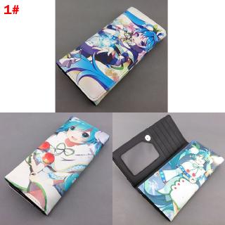 Anime Hatsune Miku Ví Dài Bông Tuyết Hatsune Miku Ví Nữ