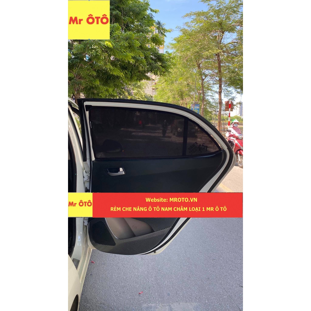 Rèm Che Nắng  Xe Hyundai i10 Sedan 2012-2020 chống UV Hàng Loại 1 MR.ÔTÔ -Bảo Hành 2 Năm