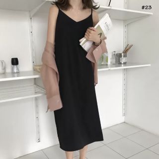 Đầm 2 dây nhiều màu