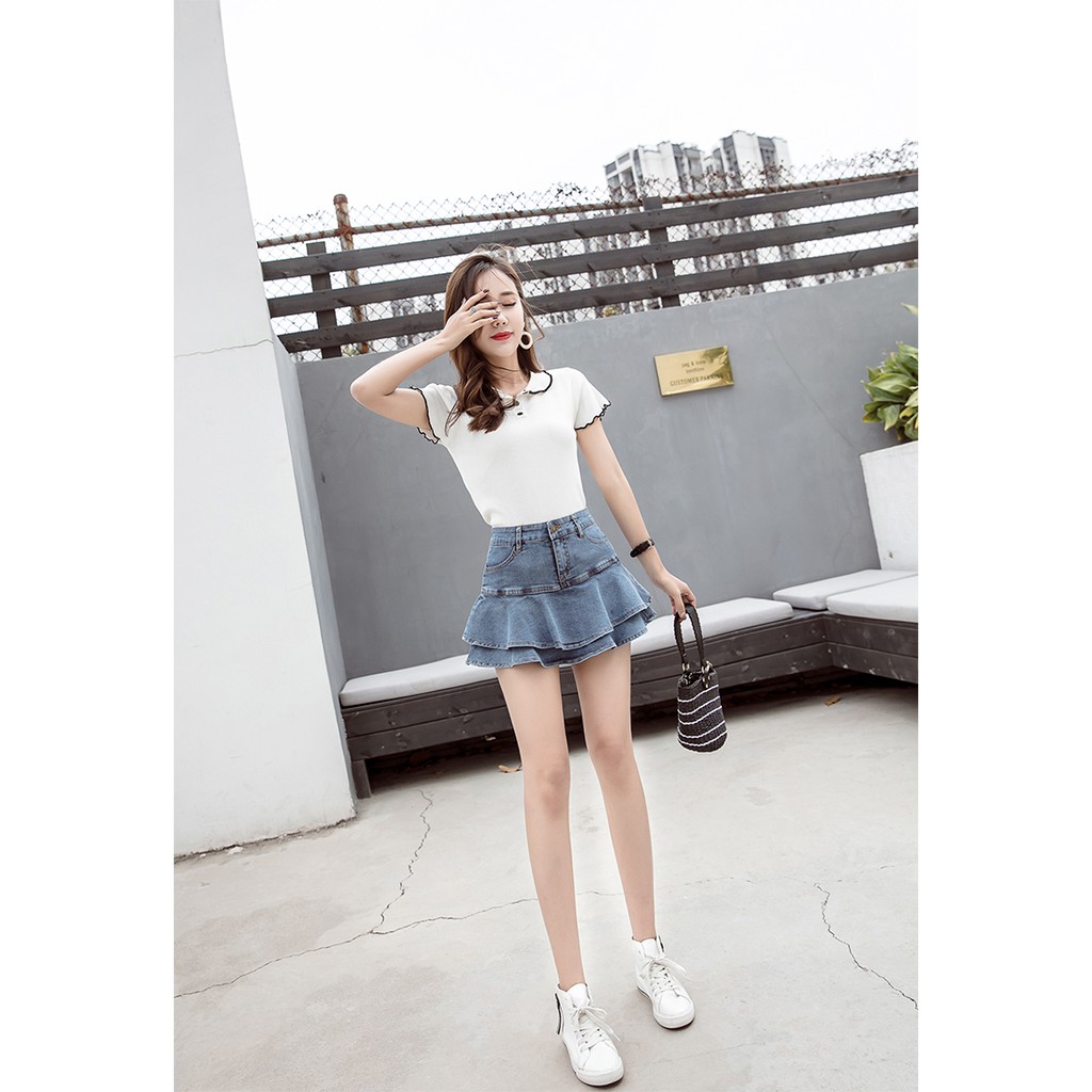 FREESHIP ĐƠN 99K_ Váy jeans ngắn giả váy cá tính cho nữ | BigBuy360 - bigbuy360.vn