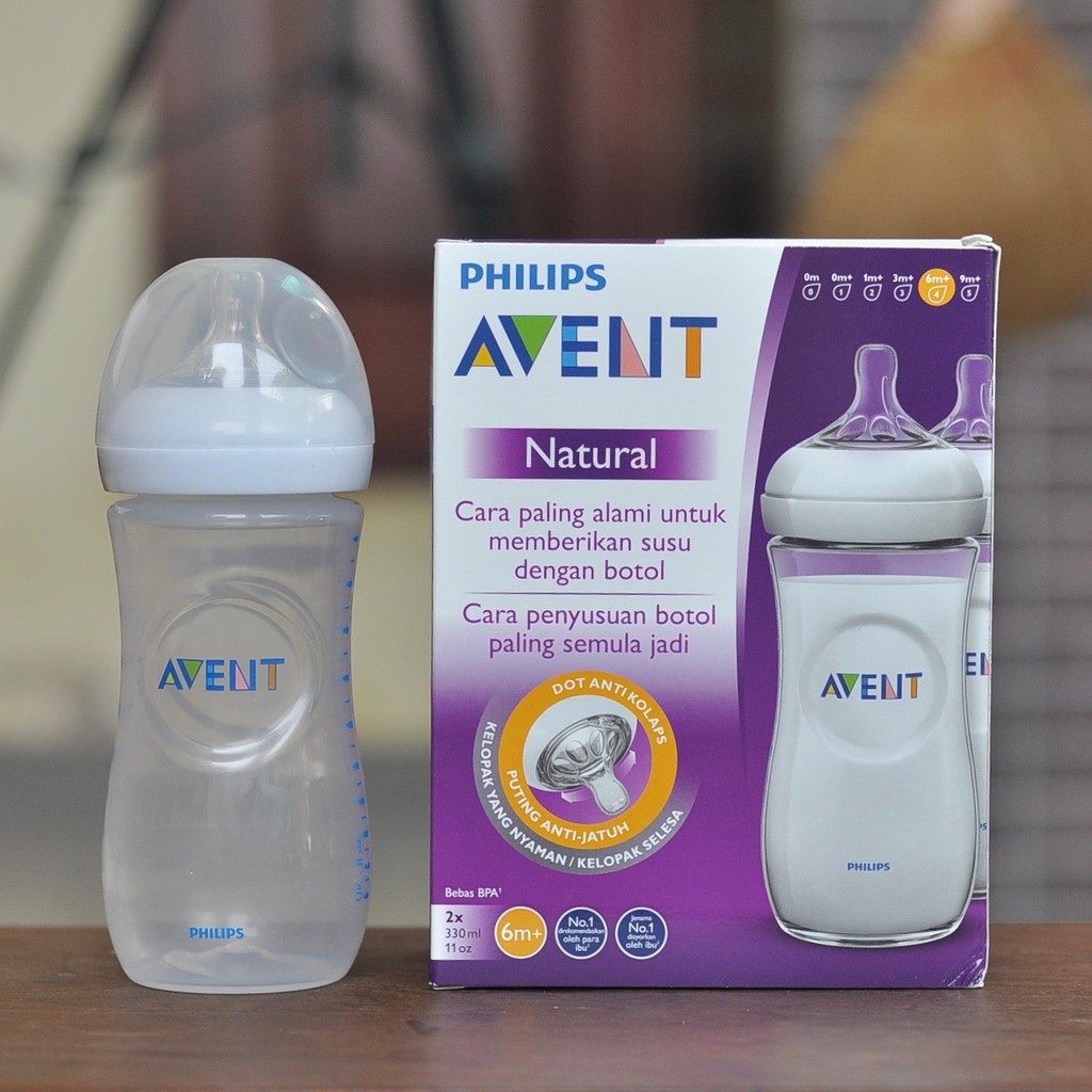 Bình sữa Avent Natural 330ml chĩnh hãng