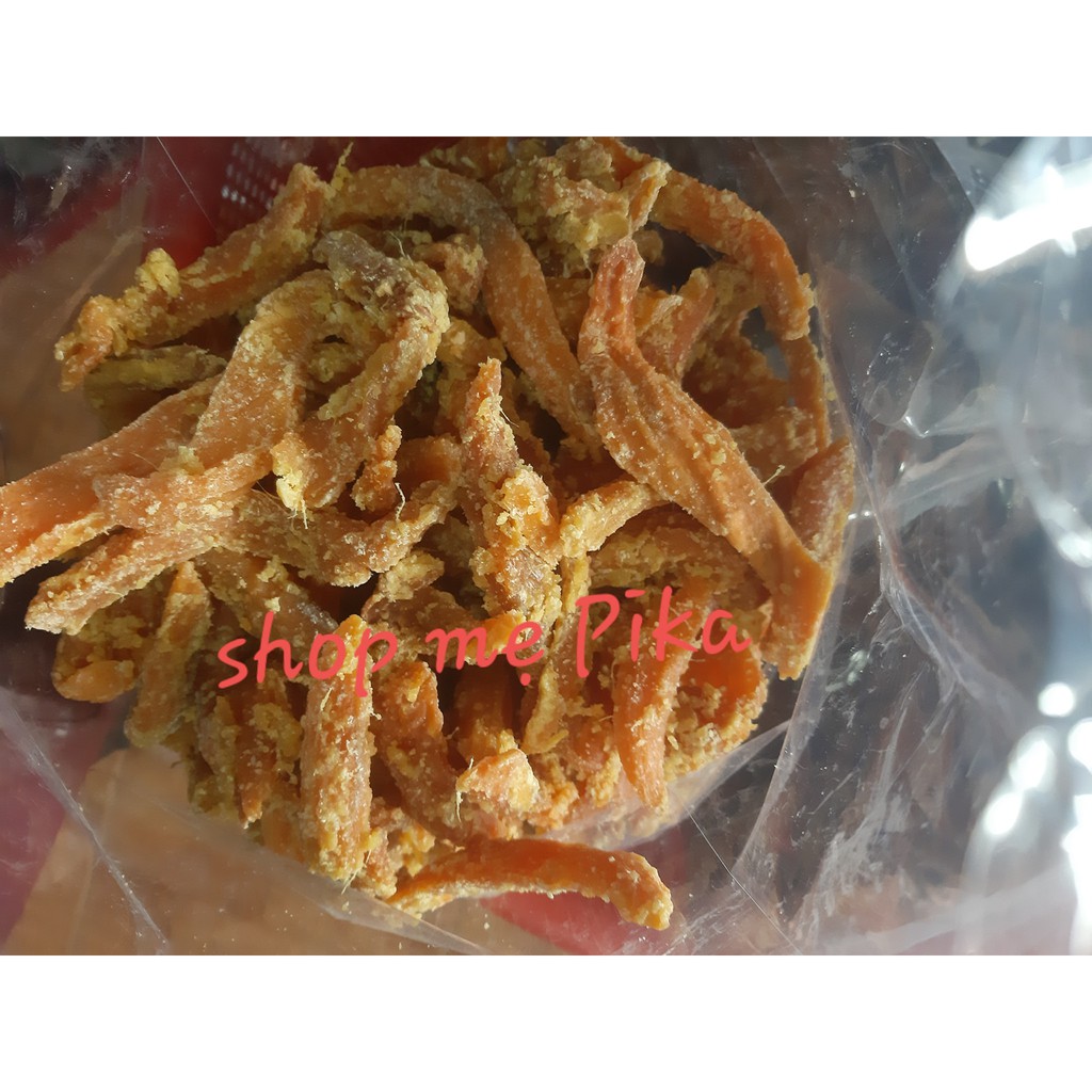 KHOAI LANG SẤY DẺO HƯƠNG GỪNG- TÚI ZIP 500GR