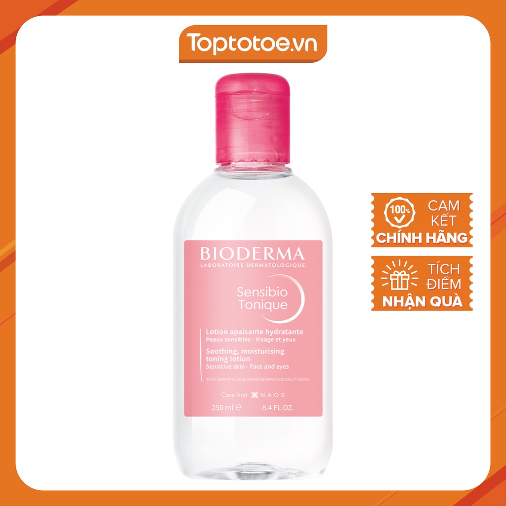 Nước Cân Bằng Bioderma Sensibio Tonique