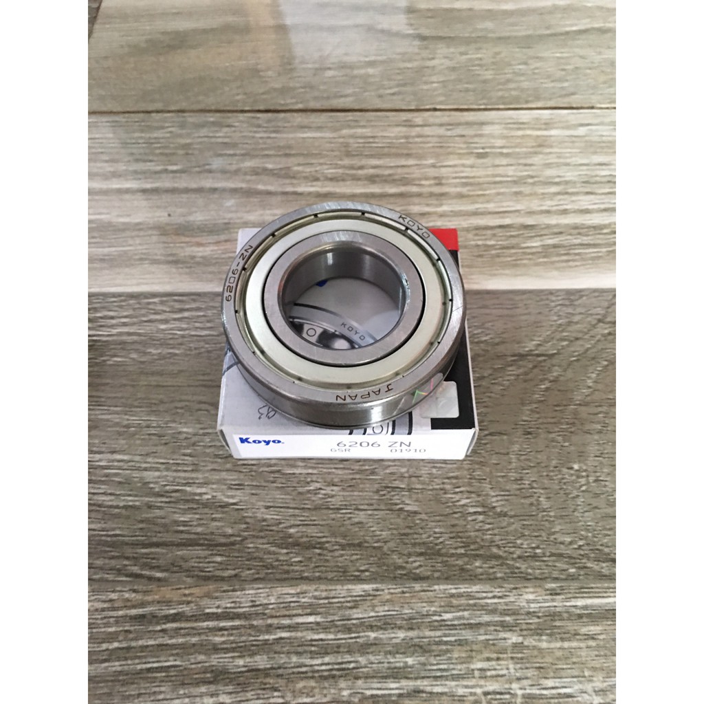 Sản phẩm gia đình làm: Bi 6206ZN 30/62/16 Kô yô tiêu chuẩn quốc tế