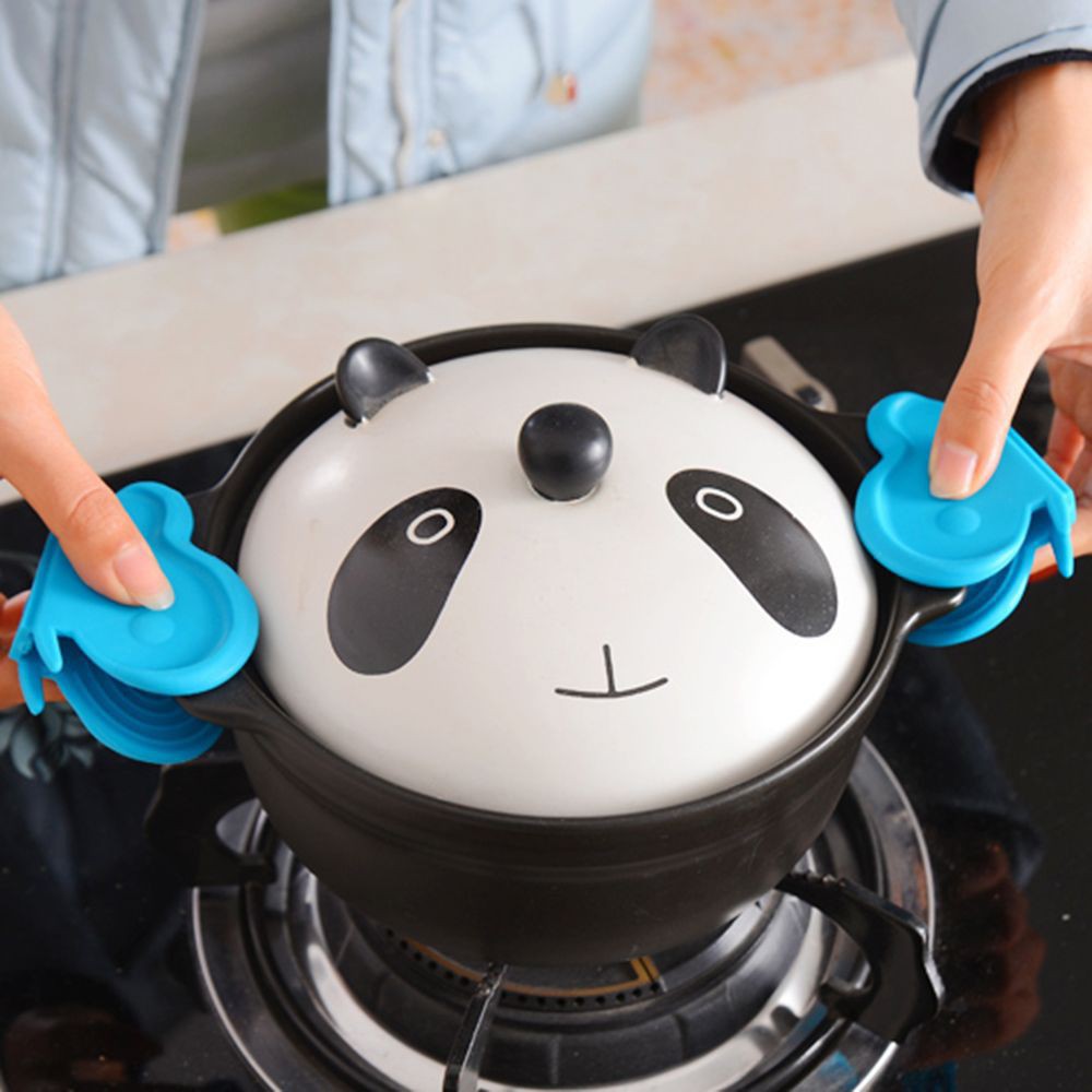 Kẹp gắp nóng hình con bướm bằng silicone