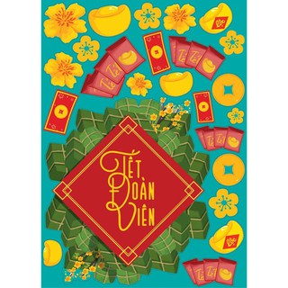 DECAL TRANG TRÍ TẾT