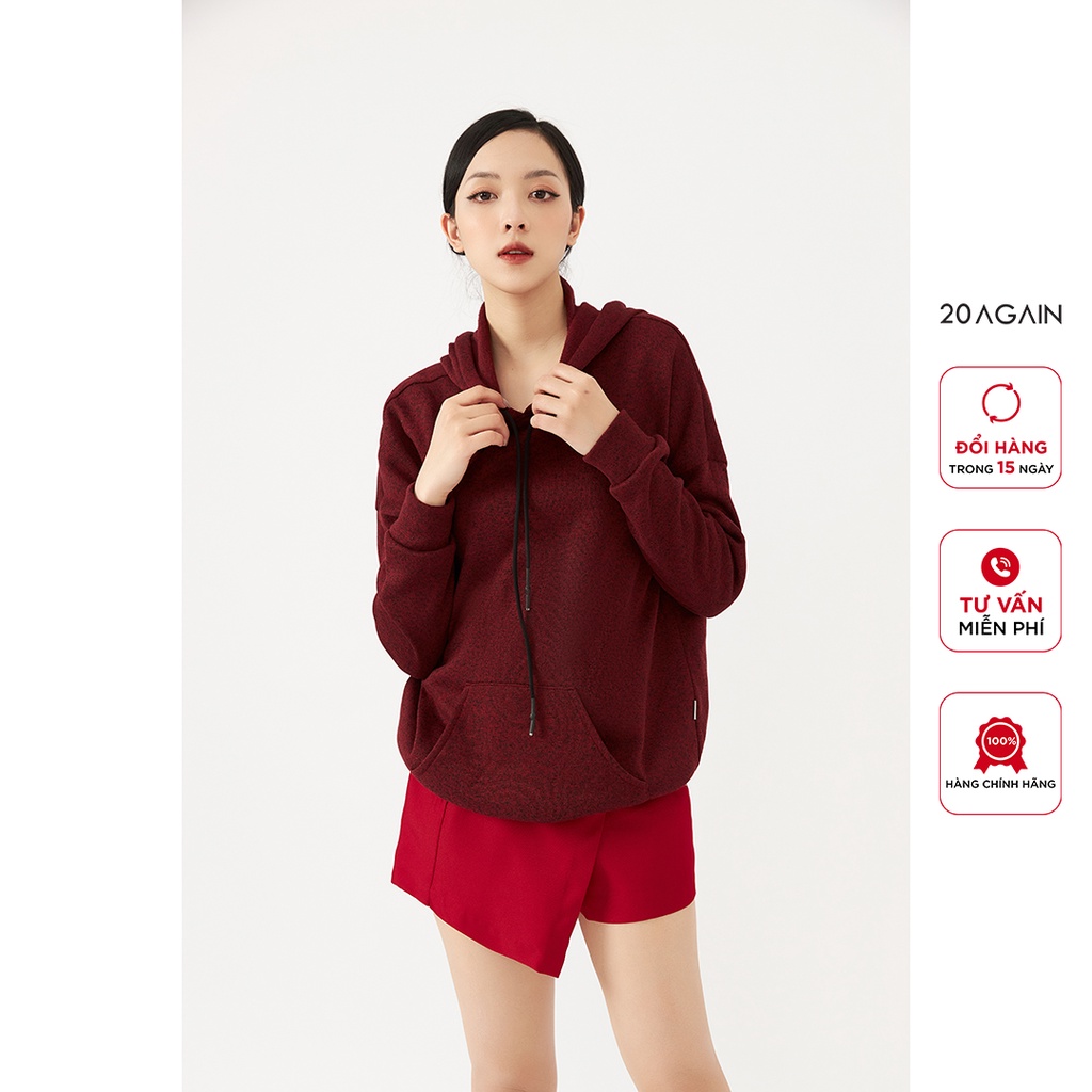 Áo hoodie nữ dài tay 20AGAIN, phong cách ulzzang, chất nỉ dày dặn ATA2172 | WebRaoVat - webraovat.net.vn