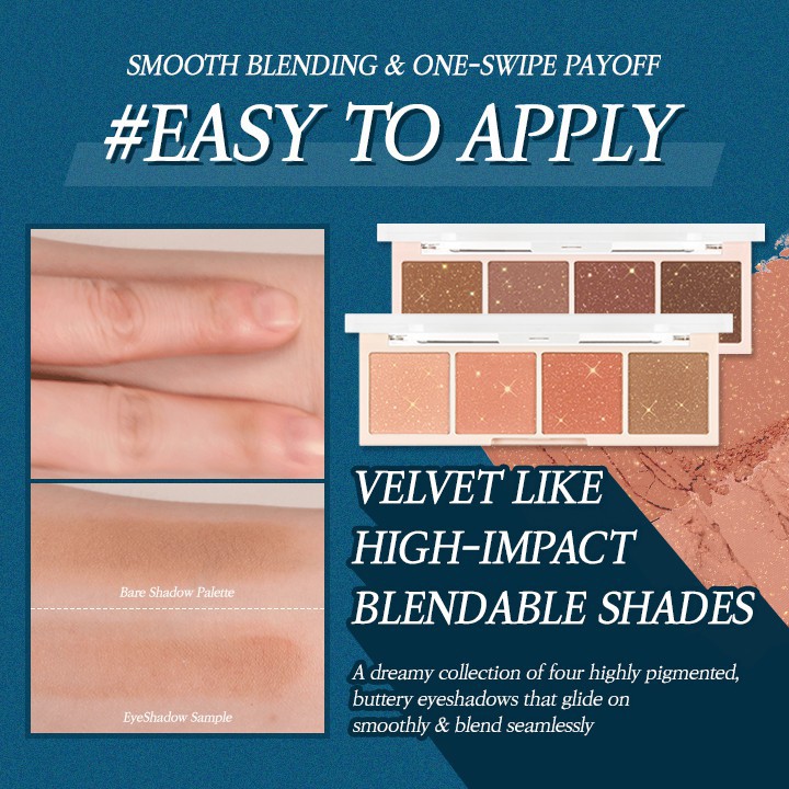 FORENCOS Bare Shadow Palette Eyeshadow [Pearl] 6g | BigBuy360 - bigbuy360.vn