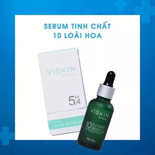 SERUM TINH CHẤT 10 LOÀI HOA VISKIN - pH 5.4 - VISKIN 10 FLOWERS SERUM