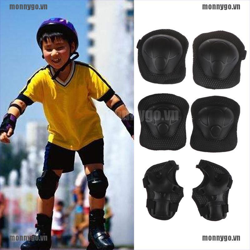 Bộ giáp bảo vệ đầu gối cổ tay khủy tay cho trẻ em