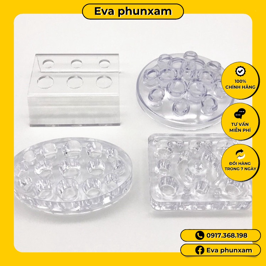 Đế mica đựng mực phun xăm
