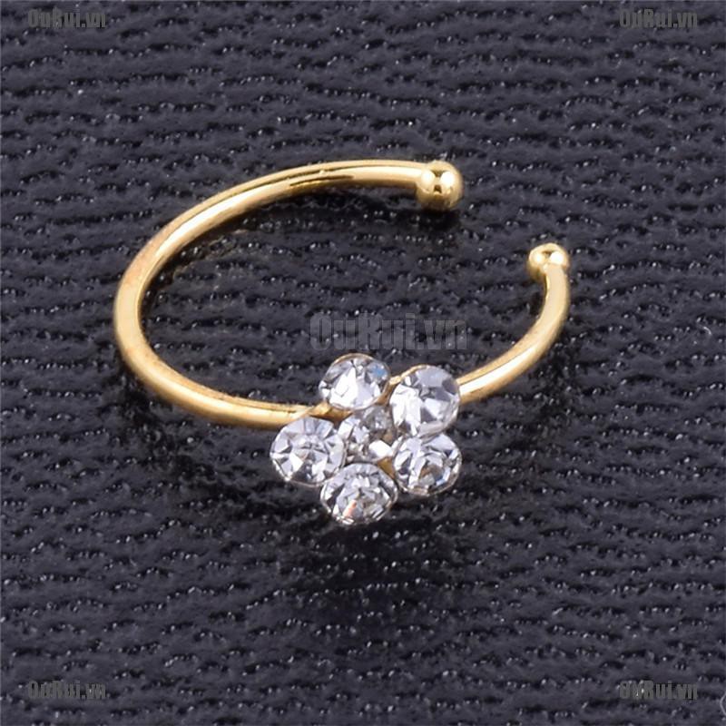 Khuyên Mũi Hình Bông Hoa Dễ Thương