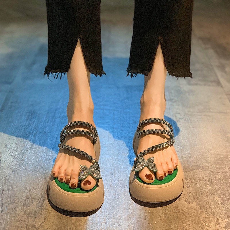 Dép Sandal Đi Biển Đế Dày Thời Trang Mới