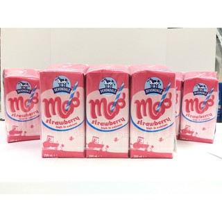 [HÀNG NỘI ĐỊA] DEVONDALE DÂU hộp 200ml 6 hộp/lốc