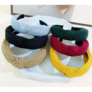 Băng đô cài tóc phối VẢI - QT392
