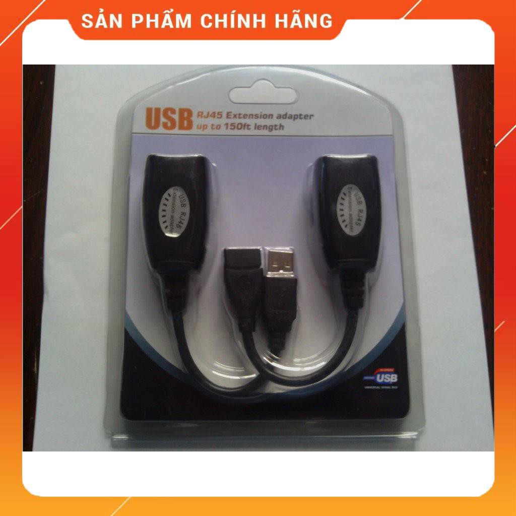 Đầu nối dài USB 50m qua dây mạng dailyphukien