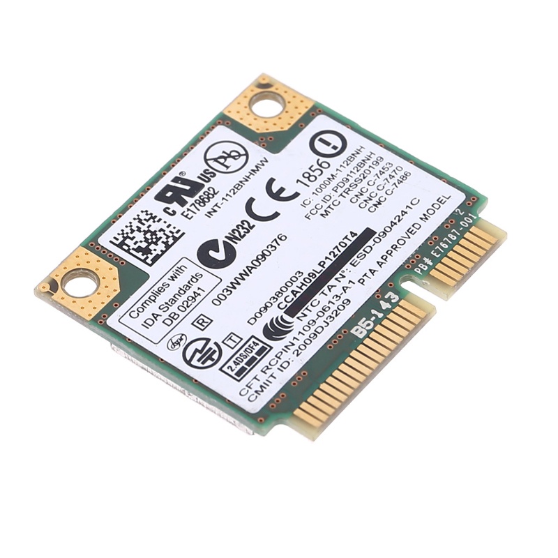 Card Mạng Không Dây Centrino 1000 Wifi Link1000 802.11 B / G / N 112bnhmw 300mbps Thẻ