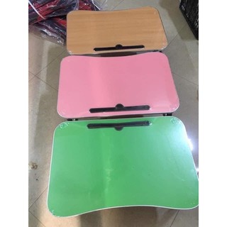Bàn học gấp gọn thông minh có khe cắm ipad - giao màu ngẫu nhiên