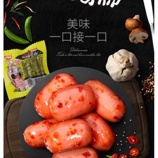 xúc xích mini giăm bông