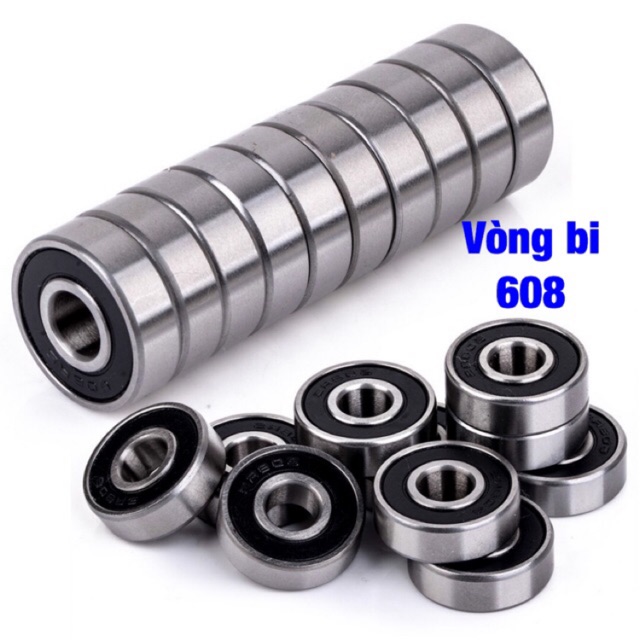 [10 cái] Vòng bi bạc đạn 608 RBI