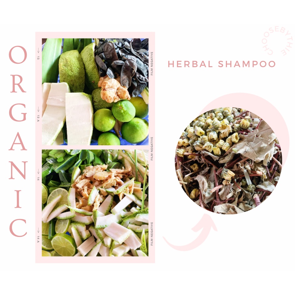 Dầu gội thảo mộc Herbal Shampoo kích thích mọc tóc, ngăn ngừa tóc rụng