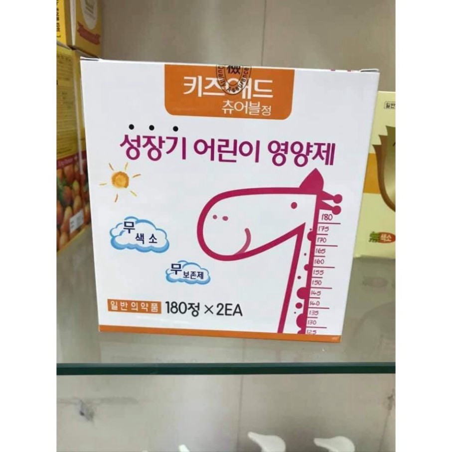 Bổ sung canxi tăng chiều cao cho bé Hàn Quốc