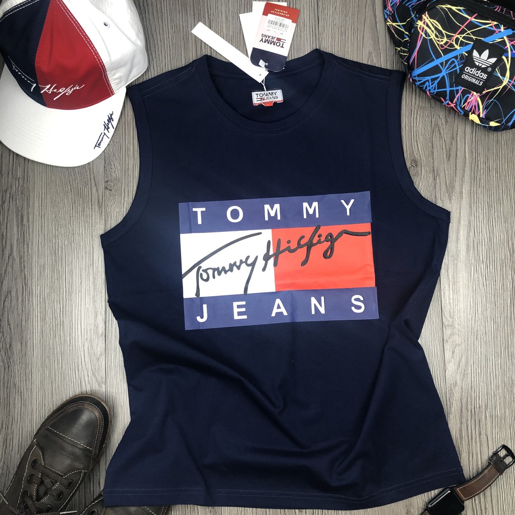 Áo Thun Áo Phông Tommy0014 Thời Trang Nữ Unisex VNXK (Hàng Xuất Khẩu Dư Xịn) Áo Phông Local Brand Cotton 4 Chiều
