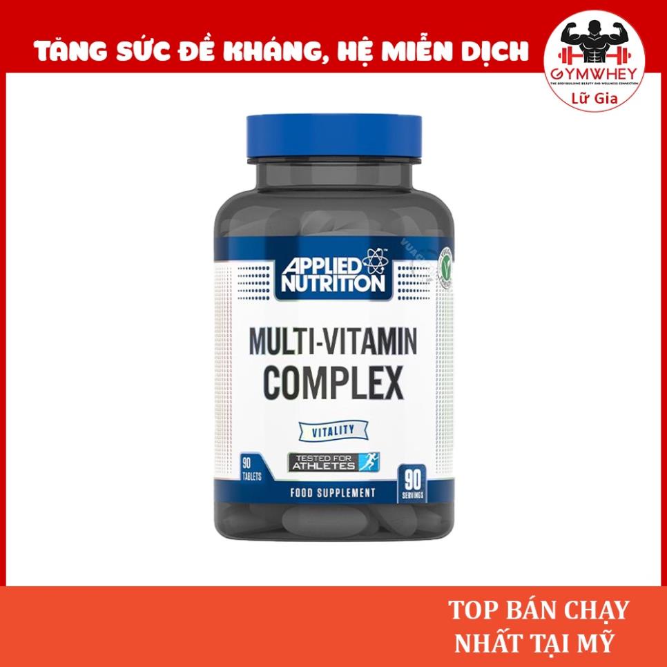 Viên Vitamin Complex Bổ Sung Vitamins Tổng Hợp Toàn Diện Applied Nutrition Multi Vitamin Complex 90 viên